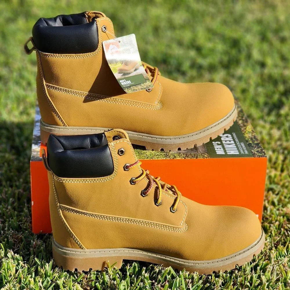 NWT Ozark Trail Mens Hiking & Hunting Boots Wheat Color Size 9-9.5-10-11-11.5-12 - Picture 10 of 10